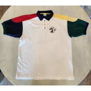 Disney Store Men's Mickey Polo Golf Shirt SZ XL 90s